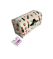 DRN GIFT ST-0102 TEK GÖZLÜ GENİŞ SUNİ DERİ MAKYAJ ÇANTASI - TEKLİ