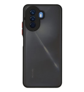 Newface Huawei Nova Y70 Kılıf Montreal Silikon Kapak - Siyah