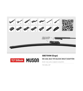 SİLECEK SÜPÜRGESİ MUZ TİP 700MM