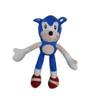 Sonic Peluş Oyuncak Organic Kumaş 45 Cm (Çok Renkli)