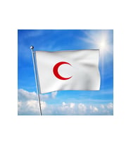 Kızılay Bayrağı Premium Raşel Kumaş 100x150 cm