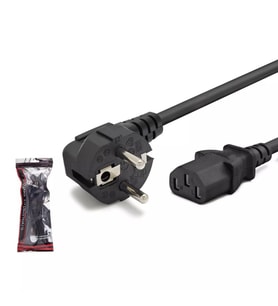 Hadron HDX5529 1.5 Metre Power Kablosu 1mm Ekstra Kalın - 500W Güç Desteği