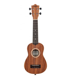 Lanikai LU21-S Soprano Ukulele (Başlangıç/Orta - Geleneksel Boy)  Nato Ağacı Yapı, Geleneksel Ukulele Tınısı, Yeni Başlayanlar İçin İdeal Klavye Rahatlığı  Ölçüler: Soprano Boy / 12 Perde