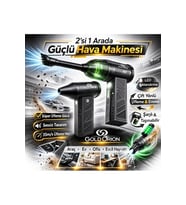Mini Şarjlı Hava Üfleyici ve Vakumlu El Süpürgesi (5343)