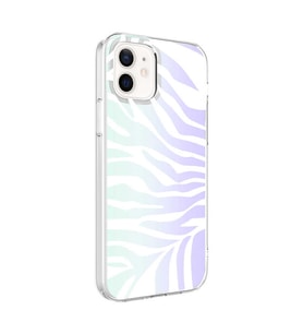 Apple iPhone 12 Kılıf Zore M-Blue Desenli Kılıf