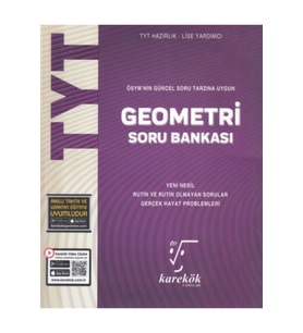 Karekök Yayınları Karekök Tyt Geometri Soru Bankası Yeni (Çok Renkli)
