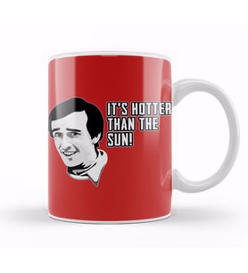 Alan Partridge Hotter Than The Sun Quote Kupa Bardak Porselen