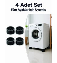 Kaymaz Tabanlı 4 Adet Makine Ayak Yükseltici