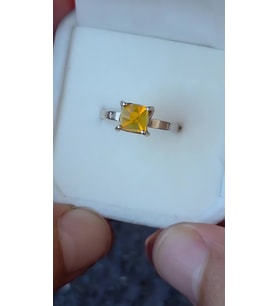 ATEŞ OPAL GÜMÜŞ YÜZÜK