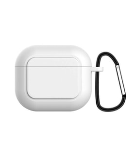 Airpods 3. Nesil Kılıf Soft Silikon Airbag 23 Kılıf (Beyaz)
