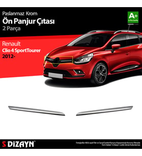 Renault Clio 4 Sporttourer Krom Ön Panjur 2 Prç. 2012-2019