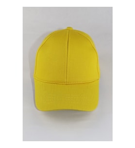 Zirve Şapka Yazlık Sade Sport Şapka (Siyah)