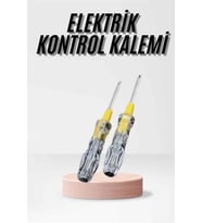 Kontrol Kalemi Çift Başlıklı Şeffaf Elektrik Testi Değişken Uçlu