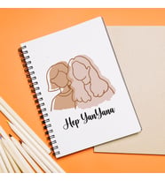 Kız Arkadaş Tasarımlı Defter
