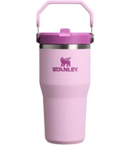 Stanley Iceflow Flip Straw Tumbler Pipetli Termos Bardak, Kiraz Çiçeği (Cherry Blossom), 0.60 Litre