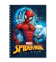 Spiderman 80 Yaprak Çizgili A6 Not Defteri Spiralli Lisanslı - 3 adet