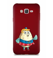Samsung Galaxy J7 Soft Premier Kapak Bayan Puff Tasarımlı Silikon Kılıf - Mürdüm (Şeffaf)