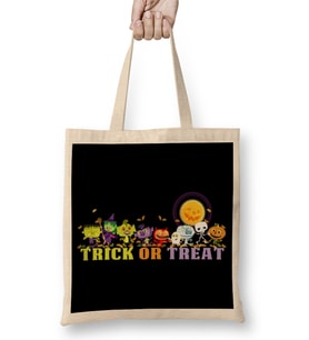 Trick Or Treat Fun Bez Çanta Uzun Saplı