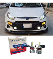 Fiat Punto Evo Led Xenon Uzun + Kısa Far Ampulü H4 Duo Yeni Seri Beyaz