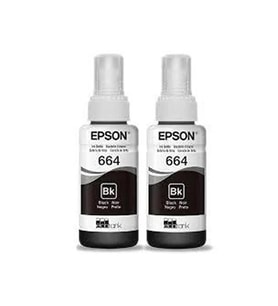 Epson T6641 / L380 Siyah Orjinal Mürekkep 2'Lİ Avantaj Paket