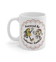 Powered by Leftover Cookies Coffee Mug  - Komik Hediye Kupa  Ofis Arkadaşına Harika Hediye