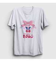 Presmono Unisex Beyaz Serena Usagi V2 Sailor Moon Ay Savaşçısı T-Shirt 487547tt