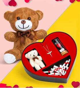 Kişiye Özel Deluxe Kalp Kutuda İsme Özel Aşk Tüpü,Ayıcık Anahtarlık,Sevgili Mektupları,Melek Kolye Ve Peluş Ayıcık Seti,Sevgiliye Hediye