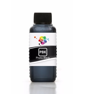 QC HP 364XL CB321A CB322A CB323A CB324A CB325A Uyumlu Kartuş Mürekkebi PBK Dye-Foto Siyah 100ml