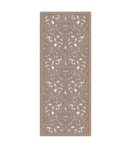 Liar Ahşap Seperatör (Paravan) - KSP102 - (85 x 210 cm) - (18 mm) - (Beyaz) (Renksiz)