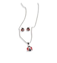 Uğur Böcekli Mine İşli Çocuk Set