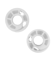 Citroen C4-C5 için Arka Cam Kriko Makarası-Sağ-Sol-SET (Siyah)