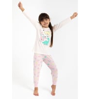 Roly Poly 2793 Cute Animals Vanilya Kız Çocuk Pijama Takımı