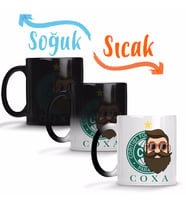 Coritiba Coxa Sihirli Kupa Bardak Porselen
