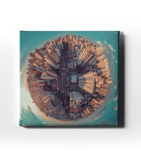 Panorama City Canvas Tablo ŞHK100