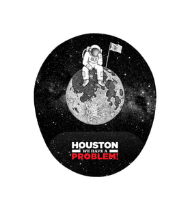 Astronot Problem Tasarım Bilek DestekliKaymaz Buruşmaz Kırılmaz Mouse Pad