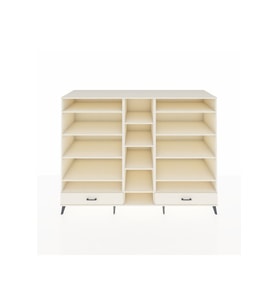 Kronos Dolap 14 Raflı 2 Çekmeceli  220x59x163 Aytaşı-Aytaşı