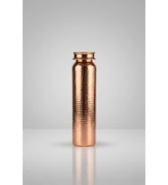 Bakır Şişe/Suluk Çekiçli Desen 550 Ml