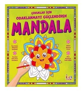 Çocuklar İçin Odaklanmayı Güçlendiren Mandala