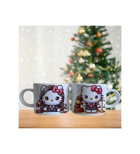 Ghostbastır Design Hakim Hello Kitty Kupa Bardak Tek Adet 0197