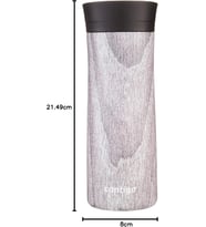 Üniseks Pinnacle Snapseal Termo Paslanmaz çelik yalıtımlı kupa,Gri,420 ml