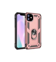 Apple iPhone 11 Uyumlu Kılıf Zore Vega Kapak (Rose Gold Altın)