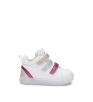 Vicco Rainbow 220.P22K.180 Kız Çocuk Işıklı Sneaker Bot Beyaz Fuşya 26-30 (Beyaz-Fusya)