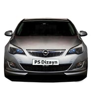 Opel Astra J HB (2011-2013) Makyajsız Ön Tampon Ek (Plastik)
