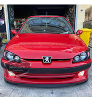 Peugeot 106 1991-2004 Uyumlu Üniversal Laguna Lip Esnek Ön Lip 2 Parça Tampon Altı Dil Karlık Ön Ek
