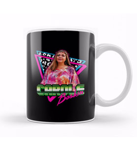 Carole Baskin 80s Retro Tiger King Kupa Bardak Porselen