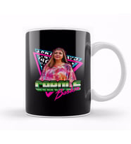 Carole Baskin 80s Retro Tiger King Kupa Bardak Porselen