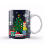 Arthur Rimbaud Arthur Around The Christmas Tree Kupa Bardak Porselen