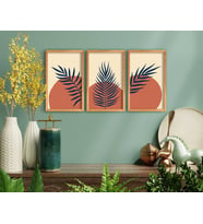 BK Home Dekoratif 3’lü Retro Ahşap Tablo-20