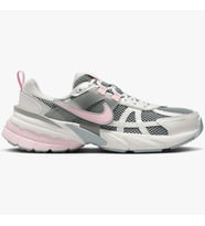 Nike V2K Run Womens Walking Shoes White Pink Kadın Yürüyüş Ayakkabısı Beyaz Pembe