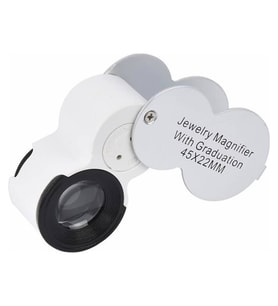 45x22 Ledli Para Algılama Ve Mezuniyet Takı Değerleme Büyüteç